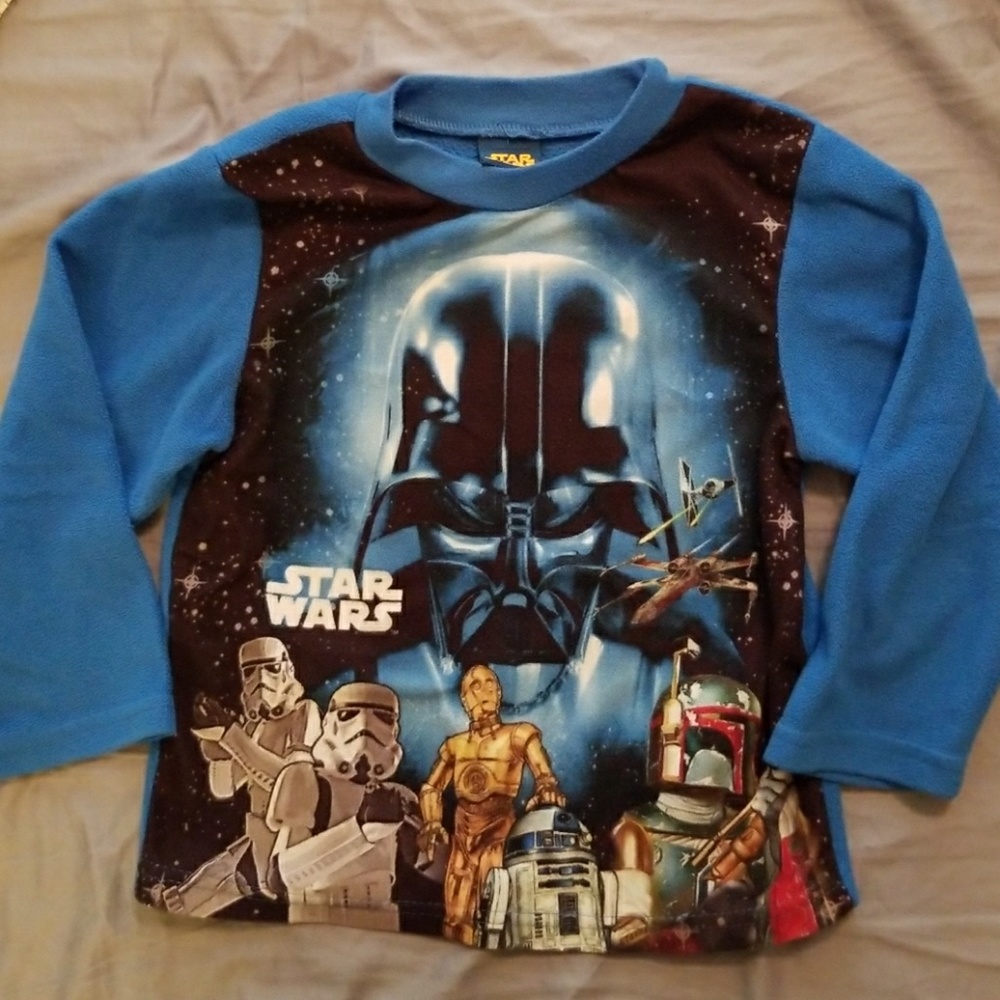 COPY - Star Wars Fleece Boys Pajamas size 6